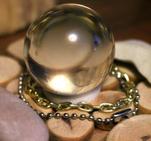 Una bola de cristal Una bola de cristal