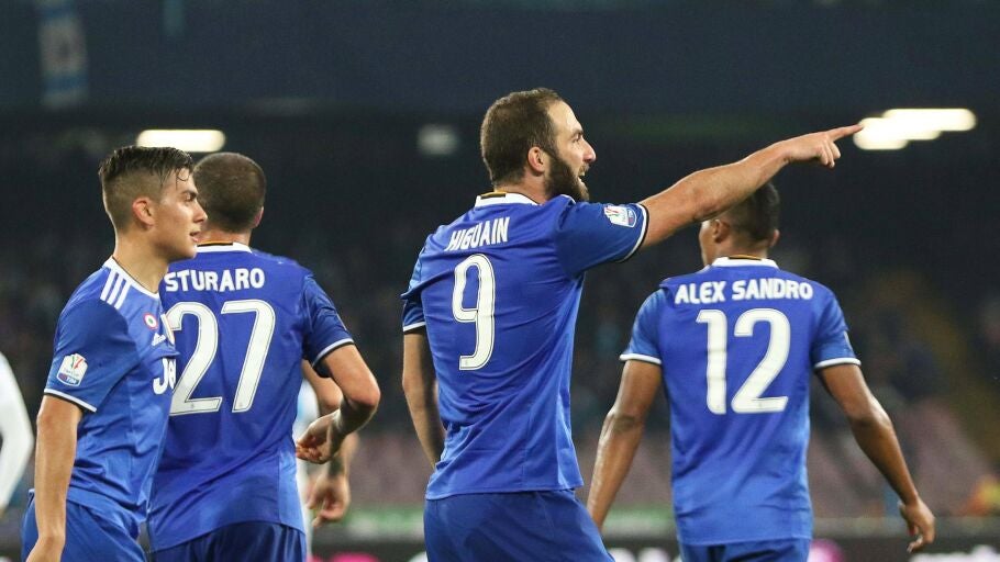 Gonzalo Higua&iacute;n, jugador de la Juventus