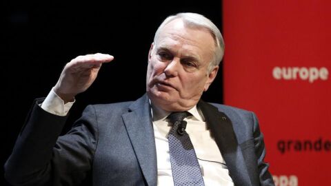 El ministro franc&eacute;s de Exteriores, Jean-Marc Ayrault