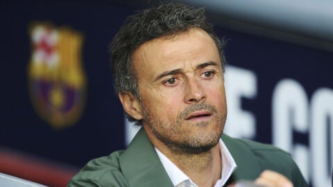 Luis Enrique en rueda de prensa