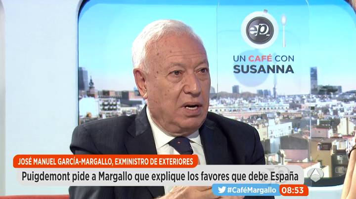 Margallo: "Si Gibraltar quiere tener acceso al mercado interior de la UE, tiene que aceptar la cosoberanía" Margallo: "Si Gibraltar quiere tener acceso al mercado interior de la UE, tiene que aceptar la cosoberanía"