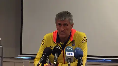 Rueda de Prensa de Quique Setién Rueda de Prensa de Quique Setién
