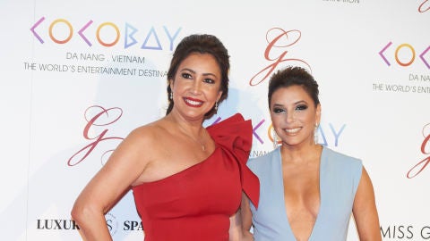 Eva Longoria y Mar&iacute;a Bravo durante la Gala Global Gift