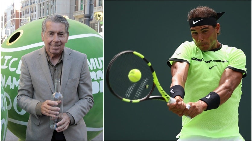 Santana: "Creo que Nadal ganará en Madrid y en París logrará su décimo Roland Garros" Santana: "Creo que Nadal ganará en Madrid y en París logrará su décimo Roland Garros"