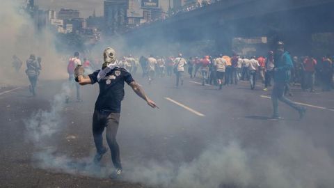 Protestas en Caracas, Venezuela