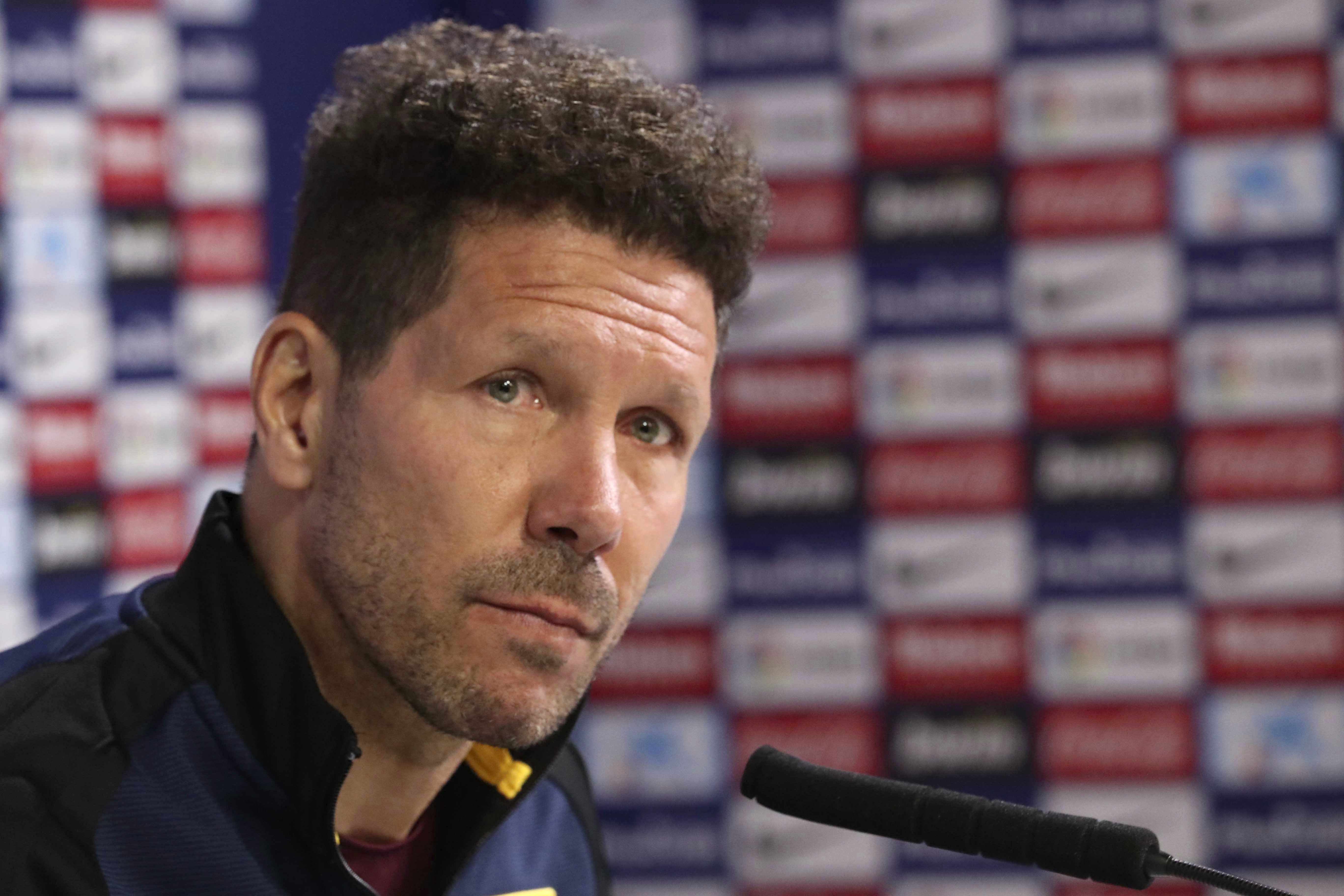 Simeone: "Gameiro no va a estar frente al Real Madrid" Simeone: "Gameiro no va a estar frente al Real Madrid"