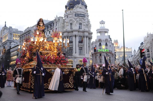 Semana Santa 2018 en Madrid: Horario y recorrido de las procesiones de las cofradías de la capital Semana Santa 2018 en Madrid: Horario y recorrido de las procesiones de las cofradías de la capital