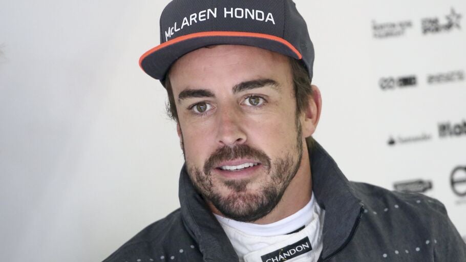 Fernando Alonso, en el trazado de Shangh&aacute;i