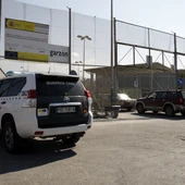 Vista del paso fronterizo de Farhana, el segundo en importancia entre la ciudad autónoma y Marruecos Vista del paso fronterizo de Farhana, el segundo en importancia entre la ciudad autónoma y Marruecos