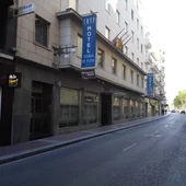 Uno de los hoteles ubicados en el centro de Elche. Uno de los hoteles ubicados en el centro de Elche.