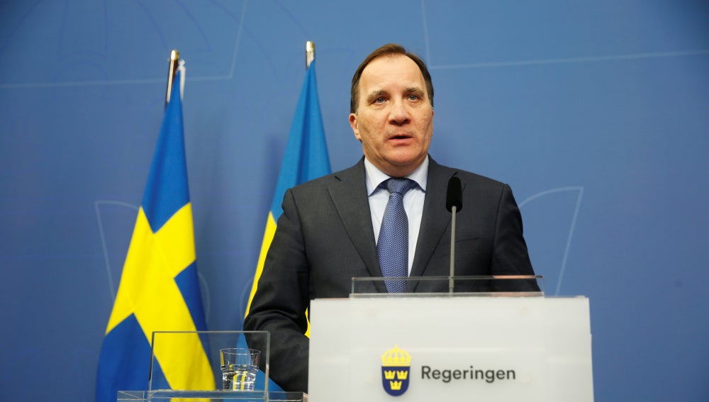 El primer ministro sueco, Stefan Löfven