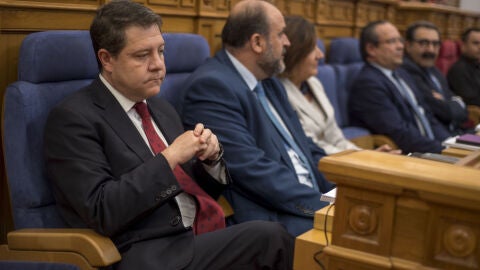 El presidente del Gobierno de Castilla-La Mancha, Emiliano Garc&iacute;a-Page 