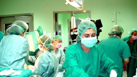 Un grupo de enfermeros 