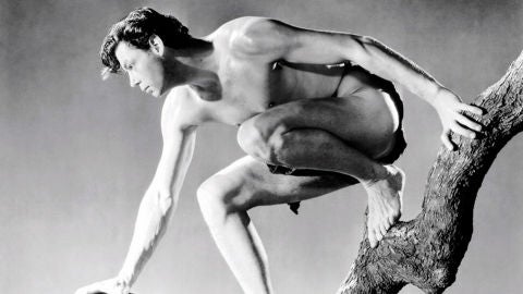 Johnny Weism&uuml;ller interpretando a Tarz&aacute;n 