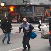 Un camión arrolla a varias personas en Estocolmo