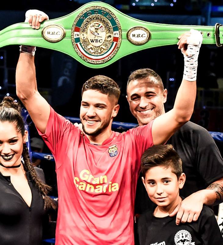 El púgil grancanario Jerobe 'Chocolatito' Santana pelea este sábado frente a Berman 'la Cobra' Sánchez El púgil grancanario Jerobe 'Chocolatito' Santana pelea este sábado frente a Berman 'la Cobra' Sánchez