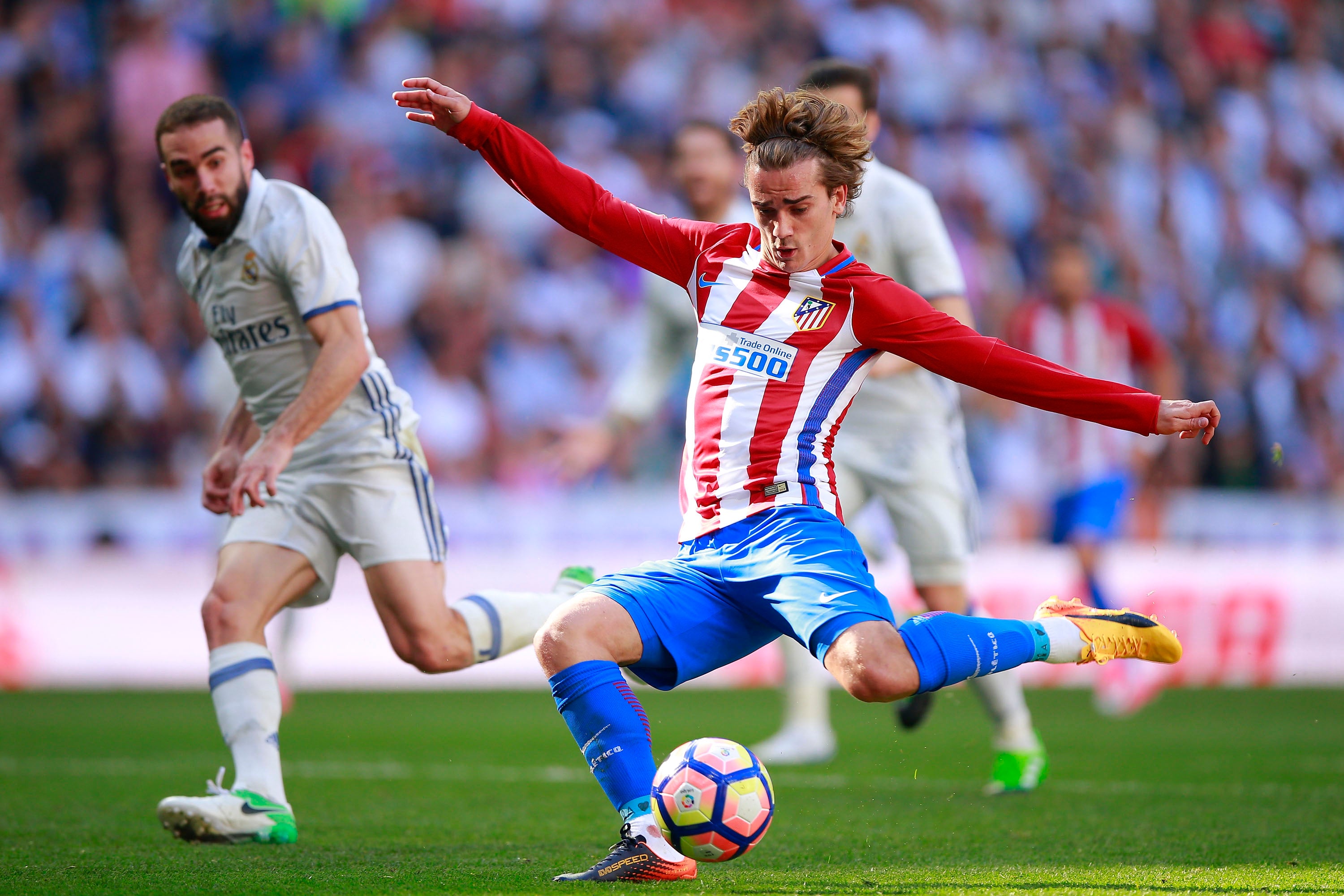 Griezmann silencia al Bernabéu Griezmann silencia al Bernabéu