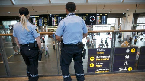 Polic&iacute;as en Oslo