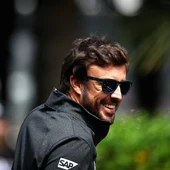 Fernando Alonso, sonriente Fernando Alonso, sonriente