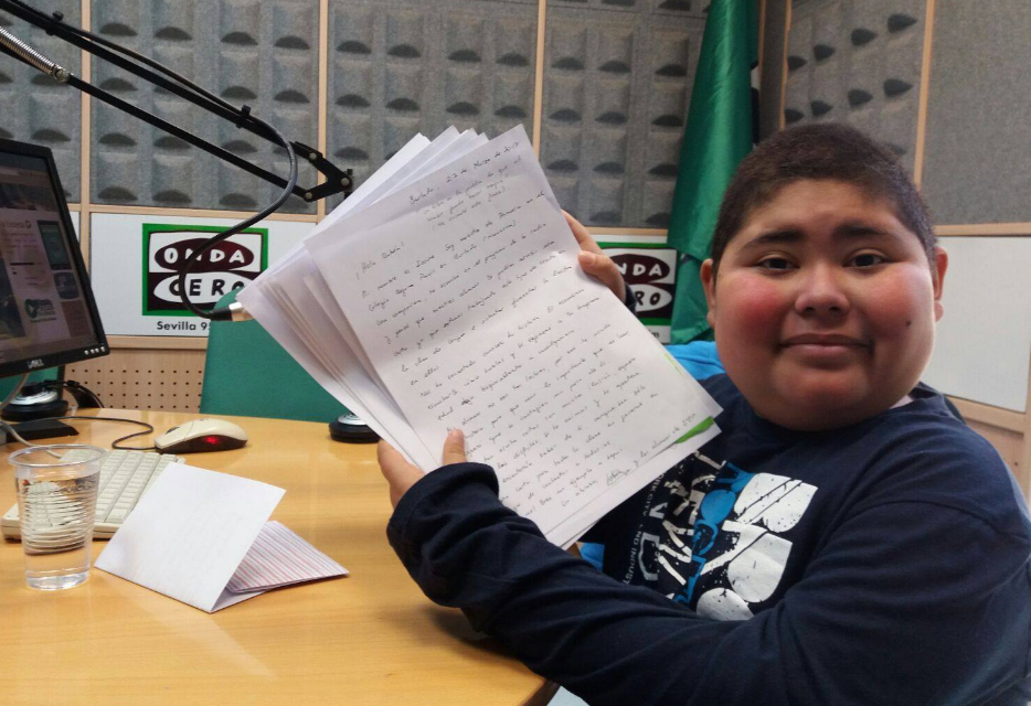 Rubén Darío agradece las muestras de cariño que ha recibido a lo largo de la semana Rubén Darío agradece las muestras de cariño que ha recibido a lo largo de la semana