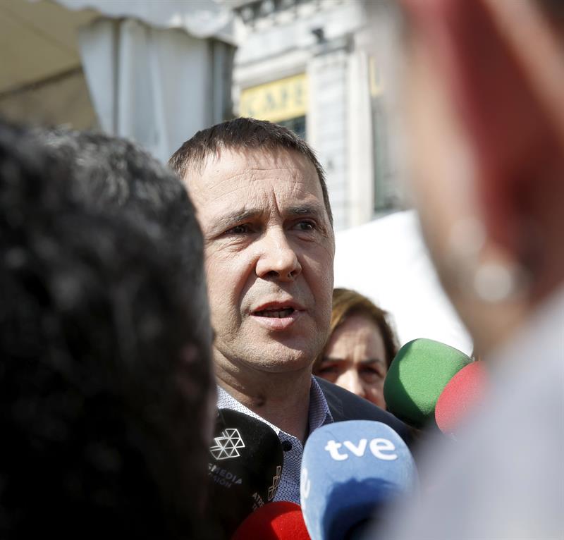 Otegi dice que la sentencia "abre vías" para la suspensión de su inhabilitación Otegi dice que la sentencia "abre vías" para la suspensión de su inhabilitación