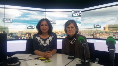 Isabel Gemio y Olga Lucas