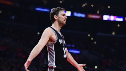 Gasol, con los Spurs