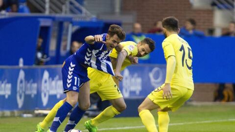 El jugador del Alav&eacute;s, Ibai G&oacute;mez.