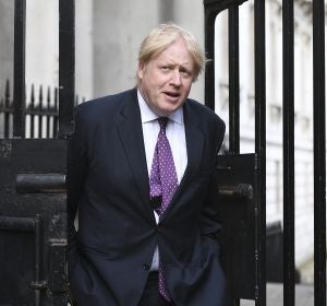 El exministro de Exteriores del Reino Unido, Boris Johnson El exministro de Exteriores del Reino Unido, Boris Johnson