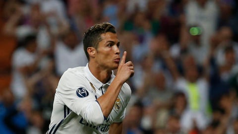 Cristiano Ronaldo manda callar al Bernab&eacute;u tras su gol