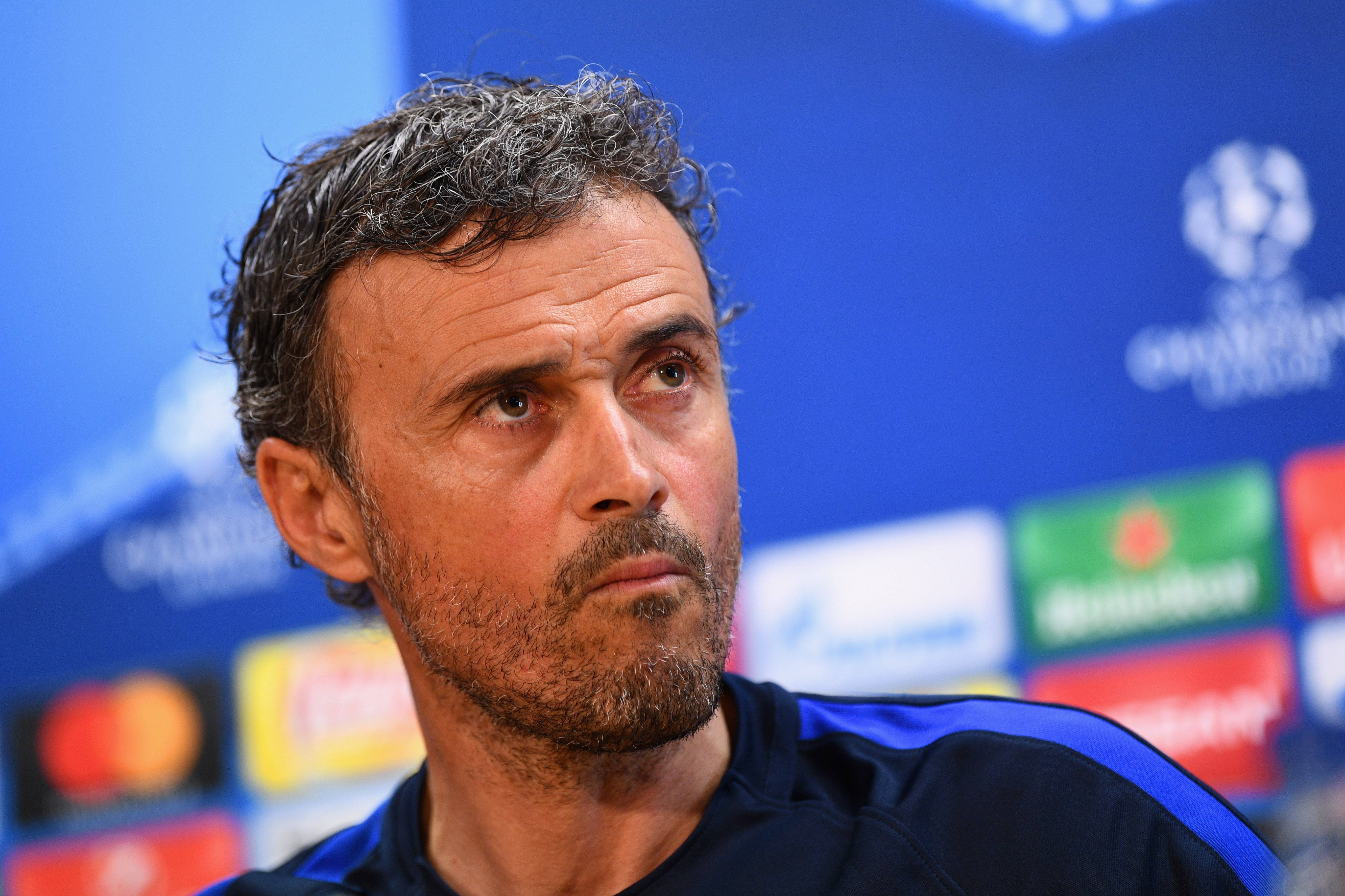 Luis Enrique: "La Juventus marcará, nuestro objetivo es hacer cinco goles" Luis Enrique: "La Juventus marcará, nuestro objetivo es hacer cinco goles"