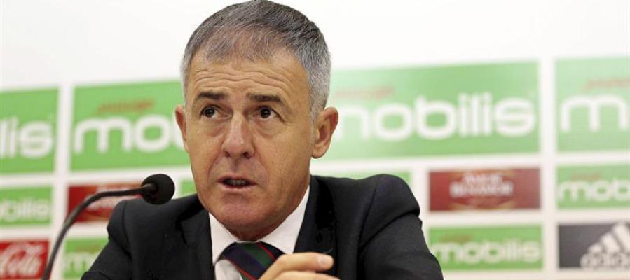 El entrenador del Granada, Lucas Alcaraz. El entrenador del Granada, Lucas Alcaraz.