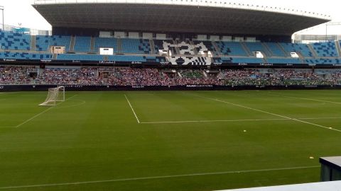 La Rosaleda entrenamiento