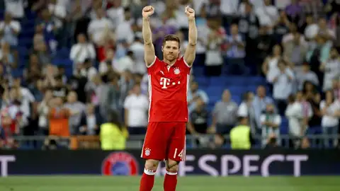 Xabi Alonso se despide del Real Madrid. Xabi Alonso se despide del Real Madrid.