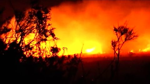 Frame 1.706666 de: Catorce incendios activos salpican al Principado de Asturias