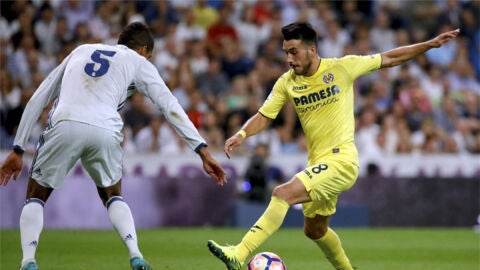 El delantero del Villarreal, Nicola Sansone