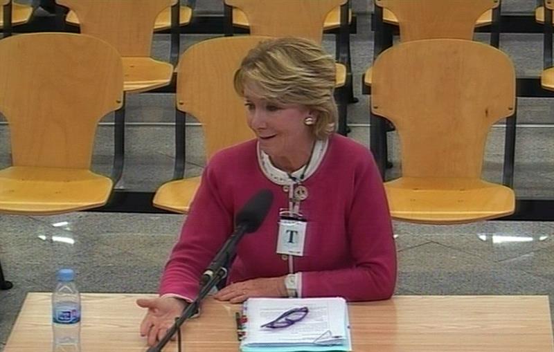 Esperanza Aguirre dice que desconocía la trama de Correa y que ella destapó el 'caso Gürtel' Esperanza Aguirre dice que desconocía la trama de Correa y que ella destapó el 'caso Gürtel'