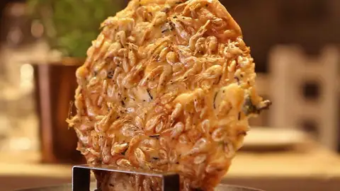 Tortilla camarón Receta