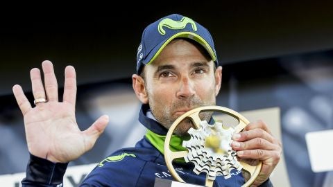 El ciclista espa&ntilde;ol, Alejandro Valverde.