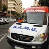 Una ambulancia del Servicio de Atención Médico Urgente. 