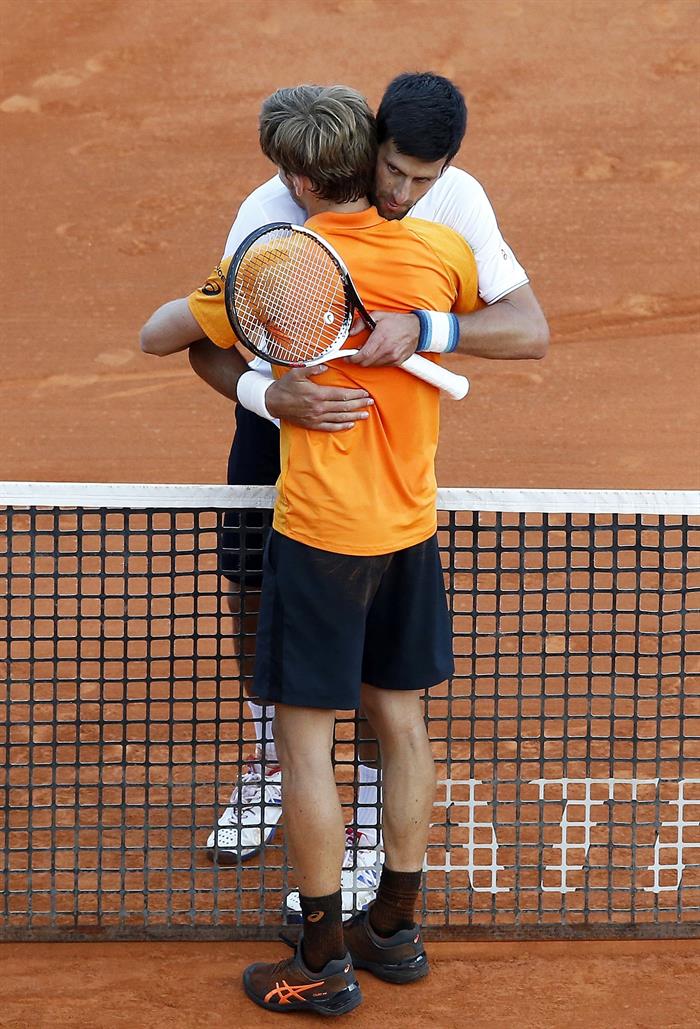 El belga Goffin elimina a Djokovic del Masters de Montecarlo El belga Goffin elimina a Djokovic del Masters de Montecarlo