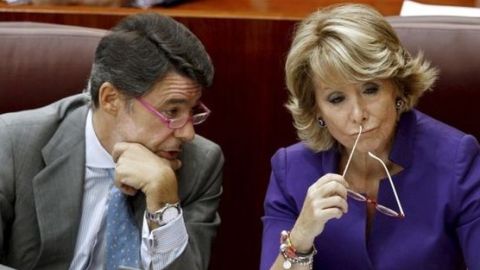 Ignacio Gonz&aacute;lez y Esperanza Aguirre