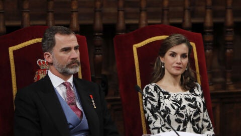 Los Reyes de Espa&ntilde;a, Felipe y Letizia