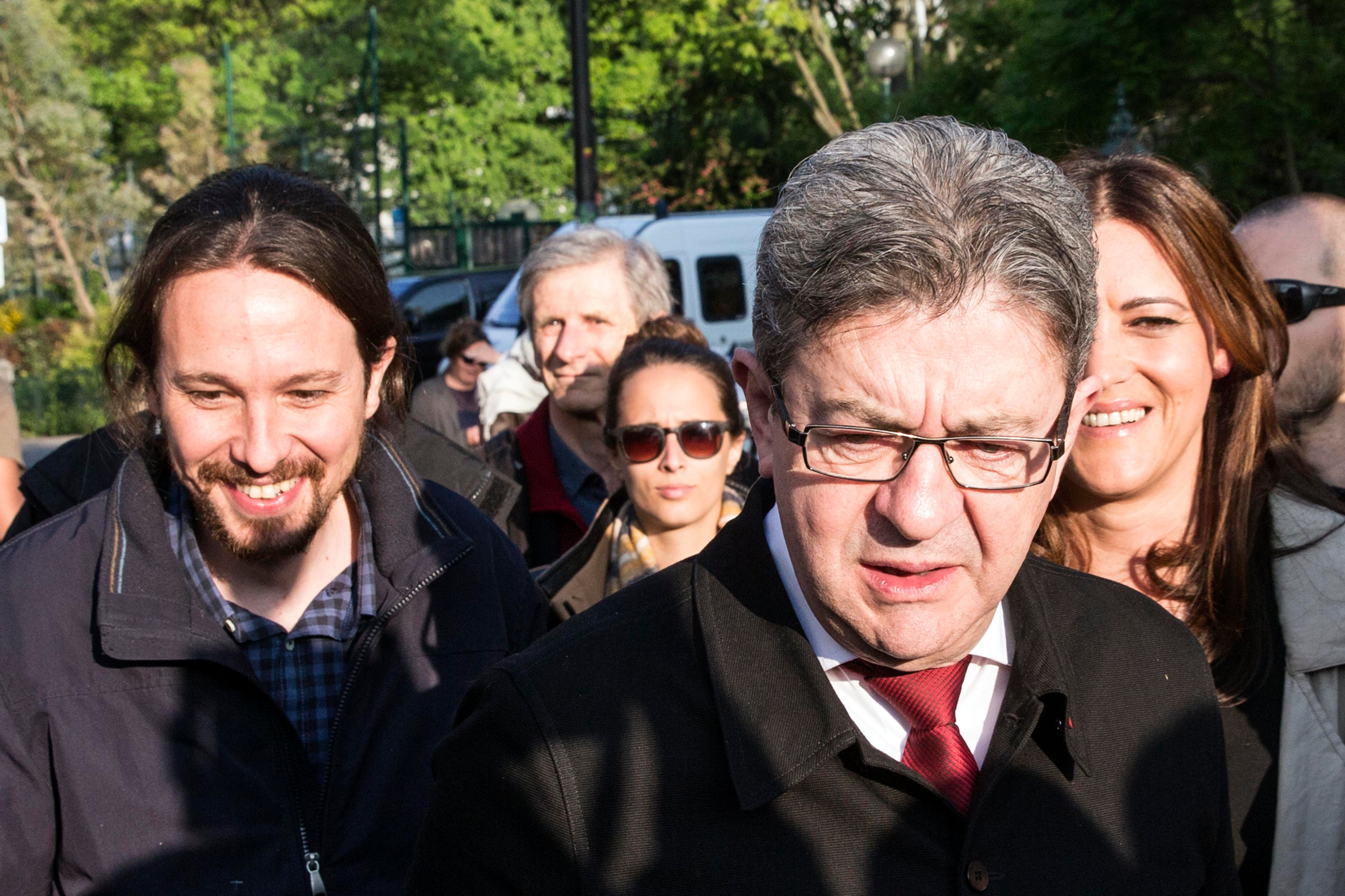 Mélenchon despide su campaña al grito de "sí, se puede" Mélenchon despide su campaña al grito de "sí, se puede"