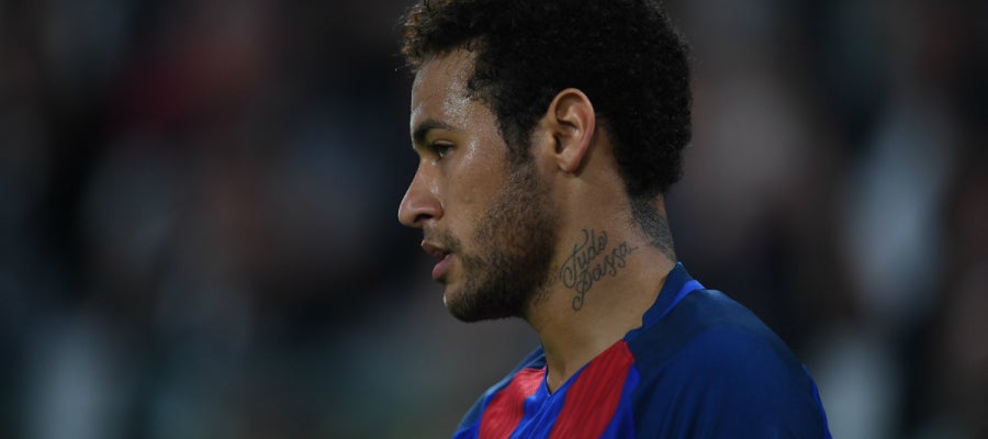 Neymar, con el Barça Neymar, con el Barça