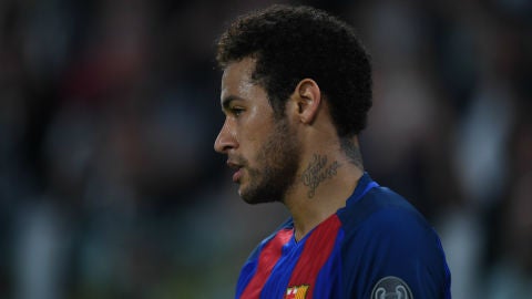 Neymar, con el Bar&ccedil;a