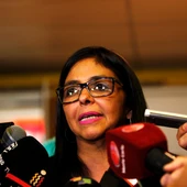 La canciller de Venezuela, Delcy Rodríguez La canciller de Venezuela, Delcy Rodríguez