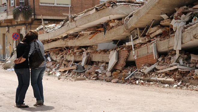 Lorca, escenario catastrófico en el mayor simulacro de España de terremoto Lorca, escenario catastrófico en el mayor simulacro de España de terremoto
