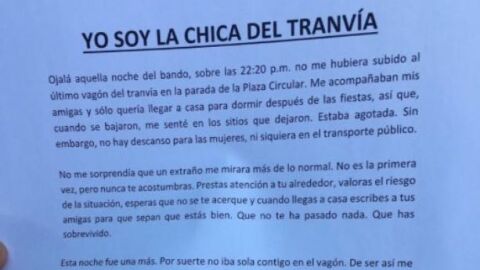 La respuesta de la chica del tranv&iacute;a