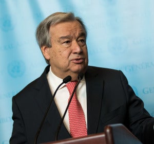 Antonio Guterres, secretario general de la ONU Antonio Guterres, secretario general de la ONU